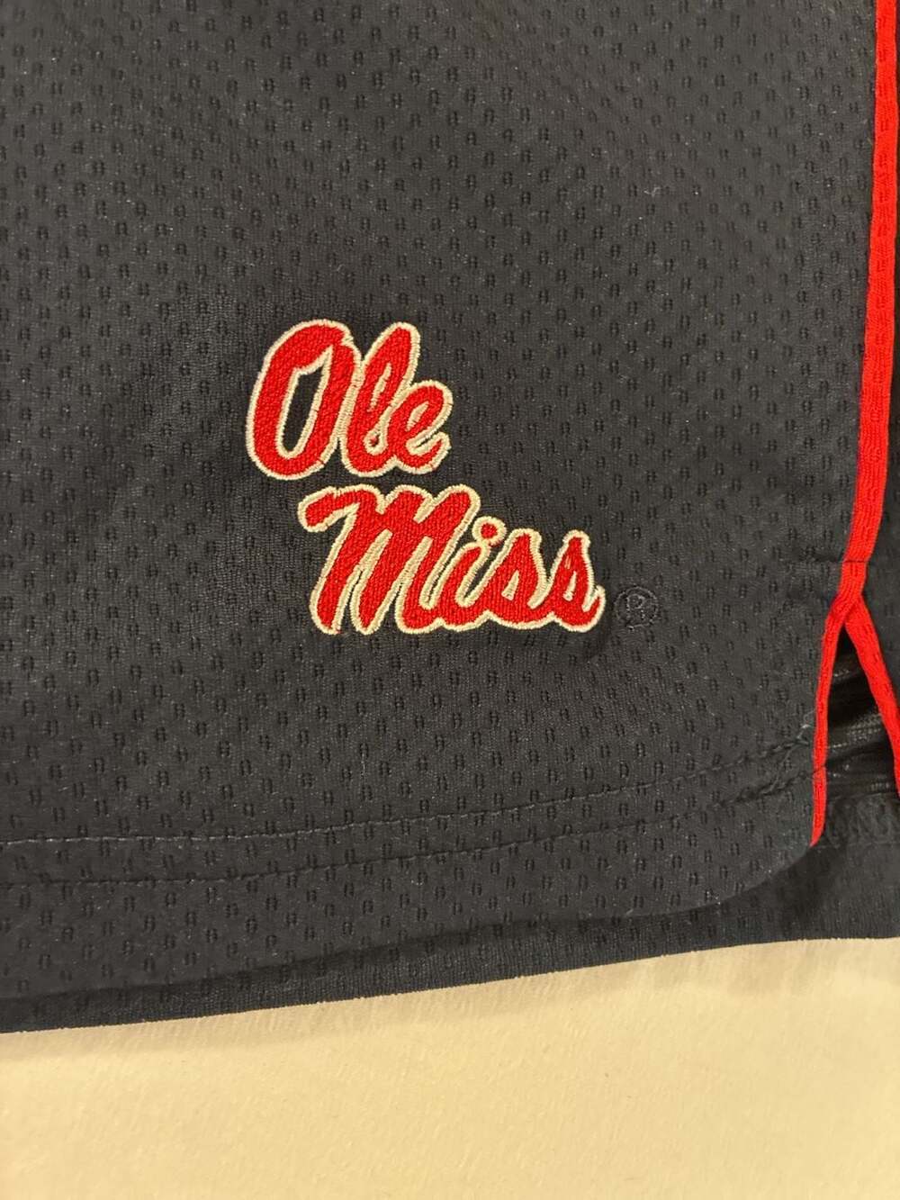 Colosseum Ole Miss Rebels Mesh Athletic Shorts Size S